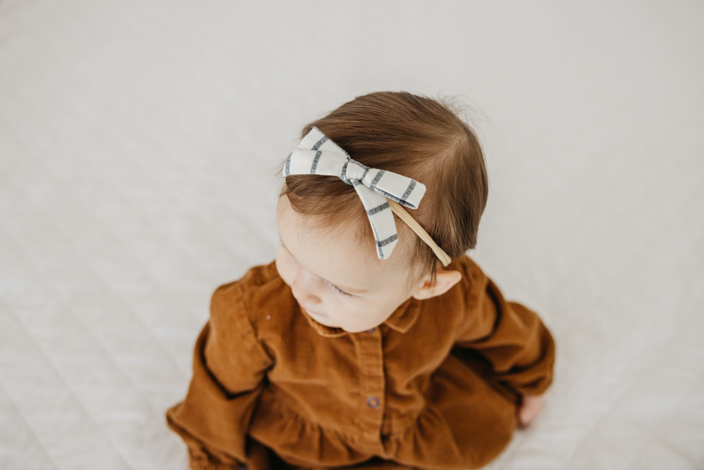 Ribbon Baby Bow - Ledger
