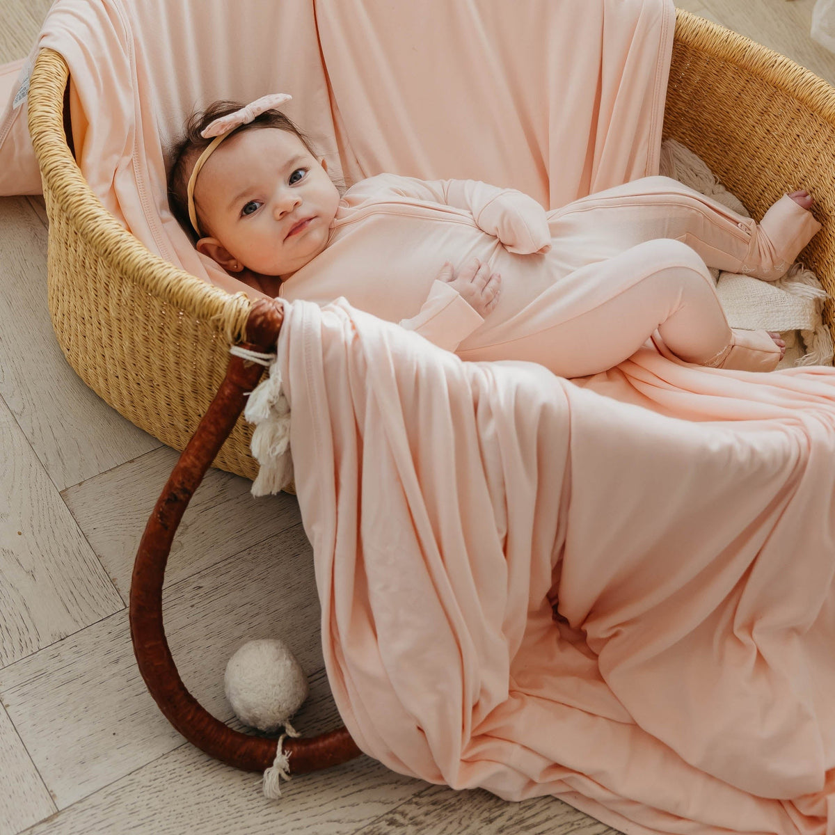 Three-Layer Quilt - Blush
