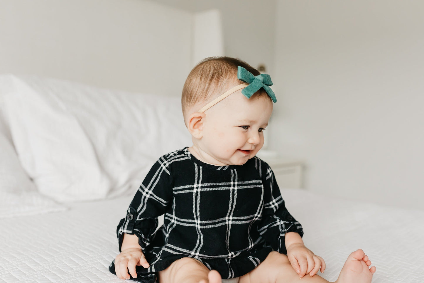 Ribbon Baby Bow - Journey