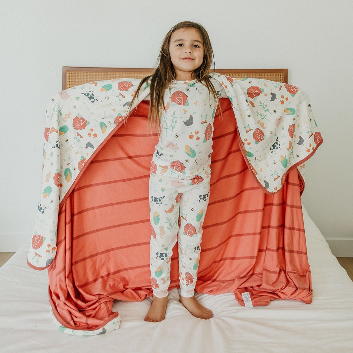 Three-Layer Jumbo Quilt - Farmstead