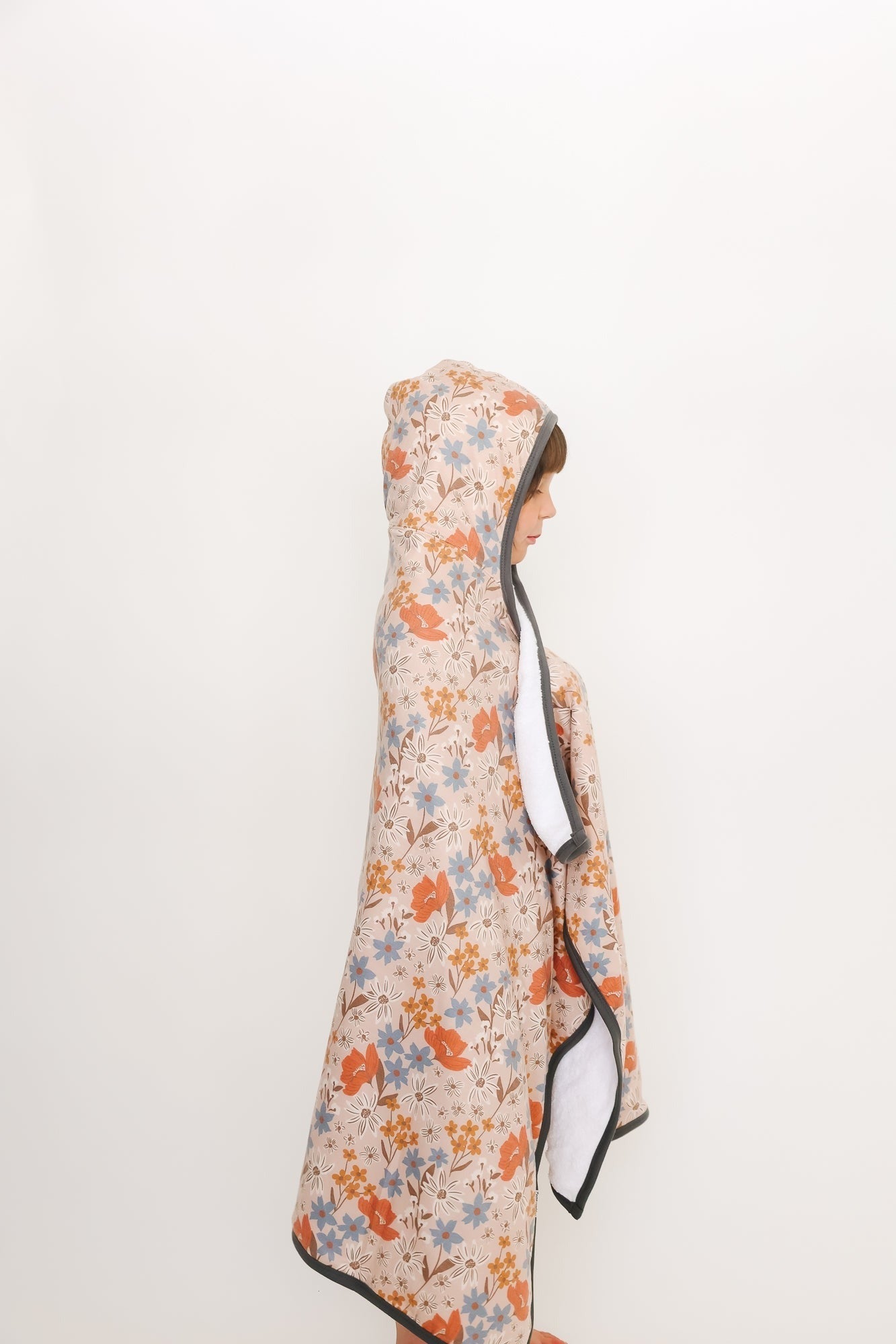 Premium Big Kid Hooded Towel - Eden