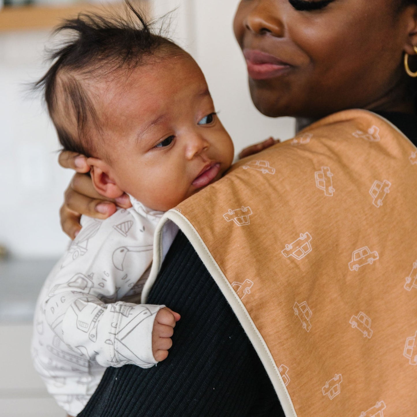 3 Pack Premium Burp Cloths - Gage