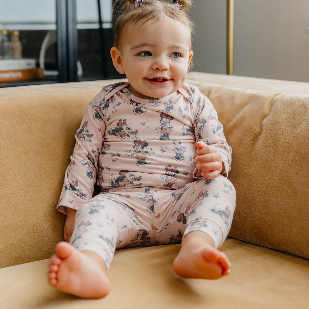 Long Sleeve Bodysuit - Minnie Mouse
