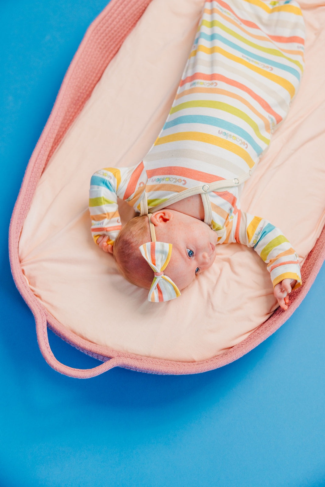 Bowtie Baby Bow - CoComelon Stripe