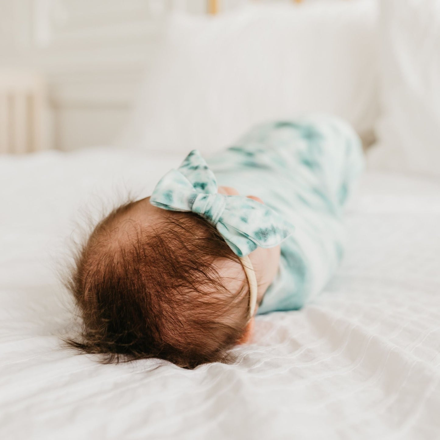 Classic Baby Bow - Bahama