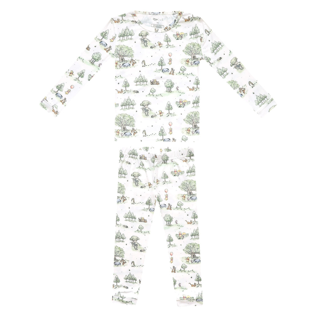 2pc Long Sleeve Pajama Set - Hundred Acre Wood