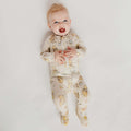Zip-Up Footie Pajama - Hunny