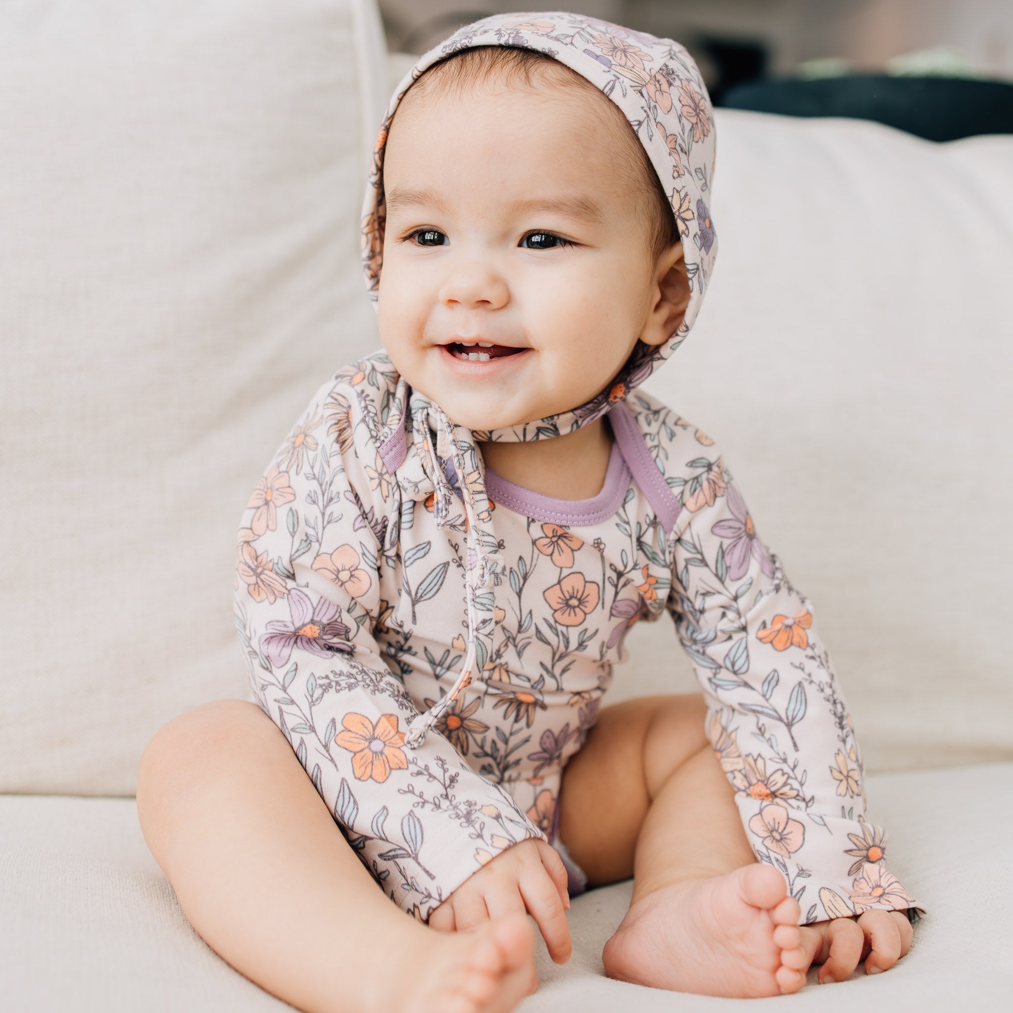 Baby Bonnet - Flora