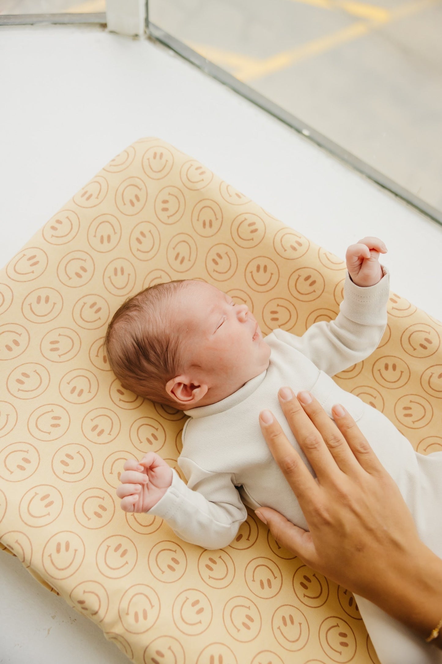 Premium Knit Diaper Changing Pad Cover - Vance