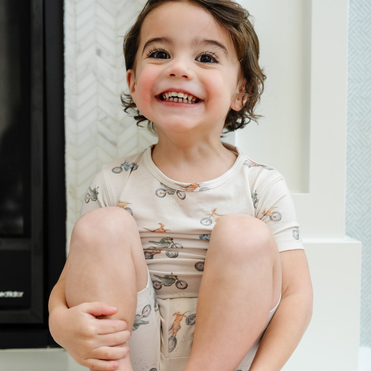 2pc Short Sleeve Pajama Set - Ryder