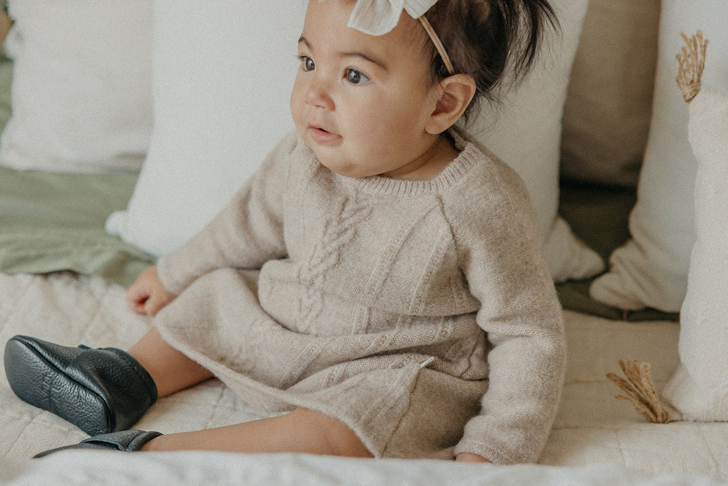 Sweater Dress - Oatmeal