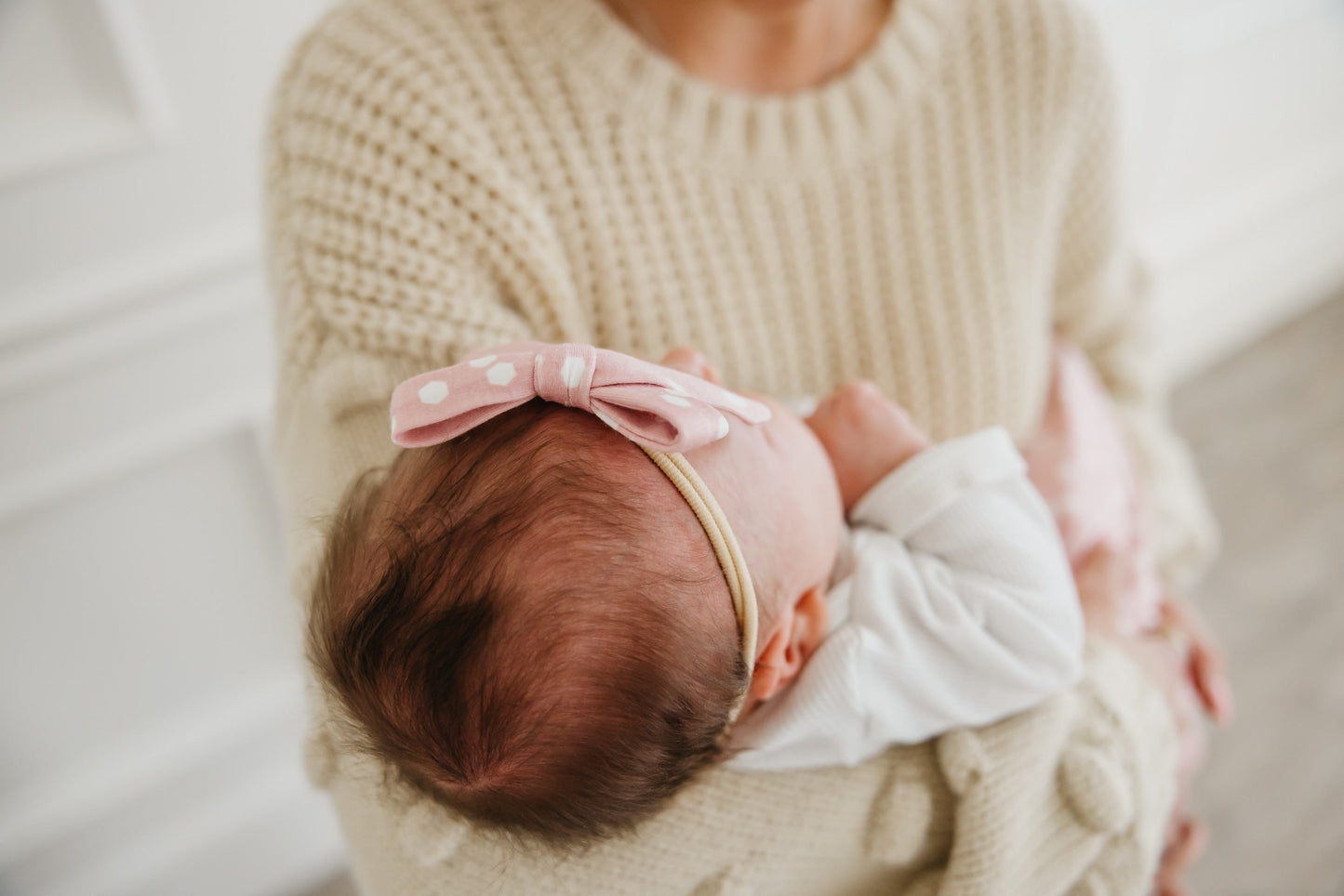 Ribbon Baby Bow - Lucy