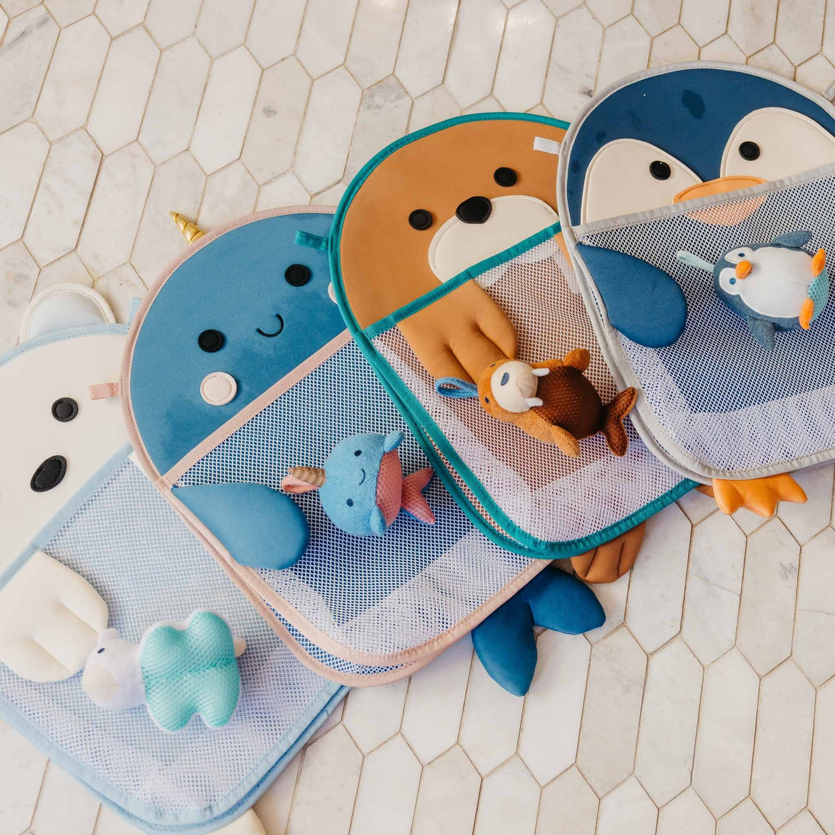 Plush Bath Toy Set - Arctic Wonder