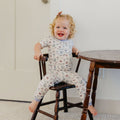 2pc Short Sleeve Pajamas with Pants - Minnie Mouse's Bowquet