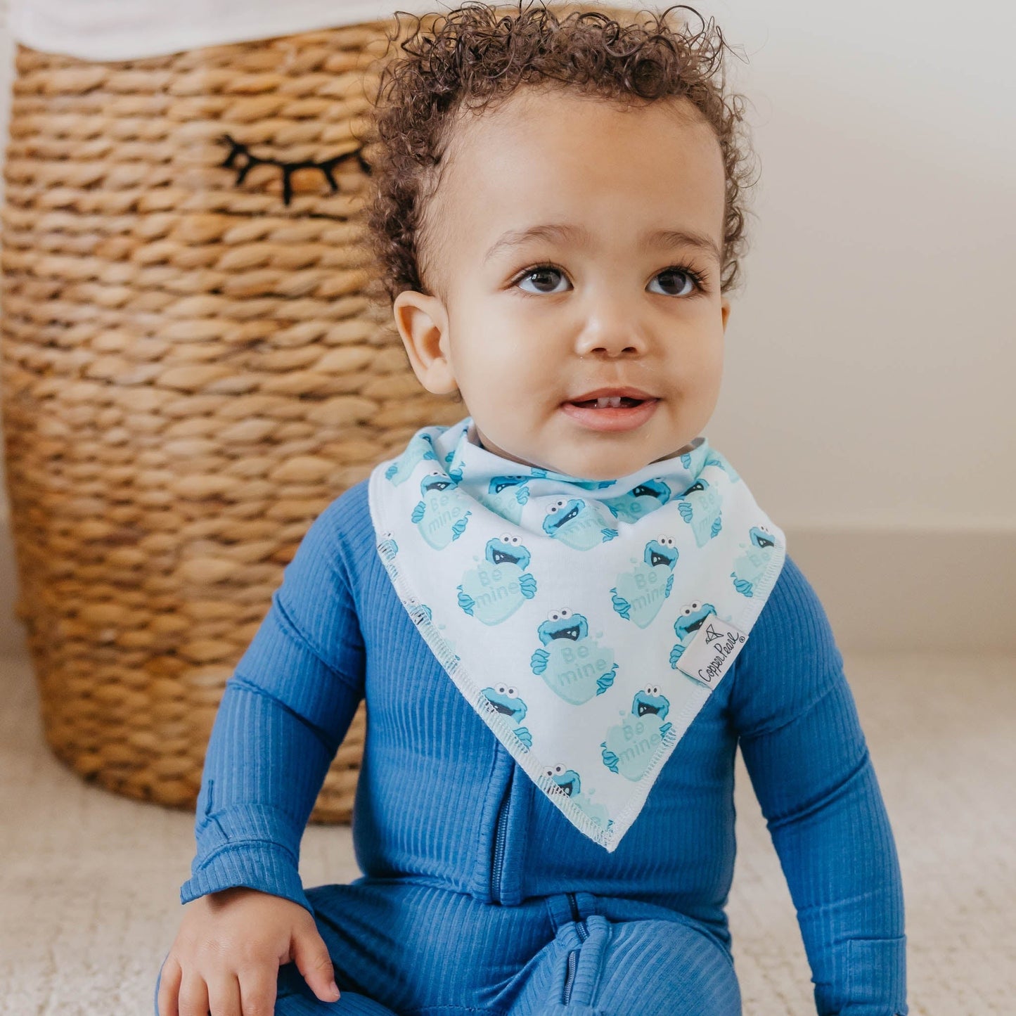 4 Pack Baby Bandana Bibs - Elmo Heart Candies