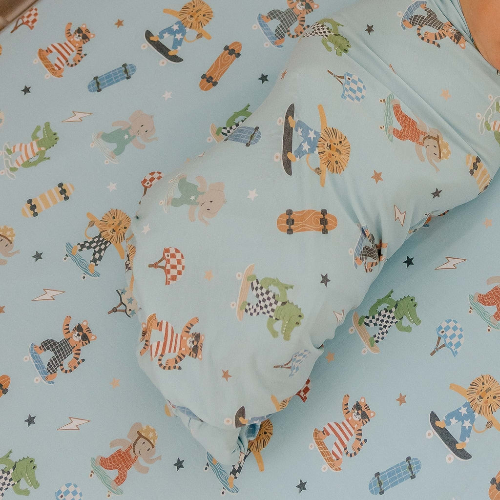 Knit Swaddle Blanket - Tanner