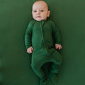 Zip-Up Footie Pajama - Alder