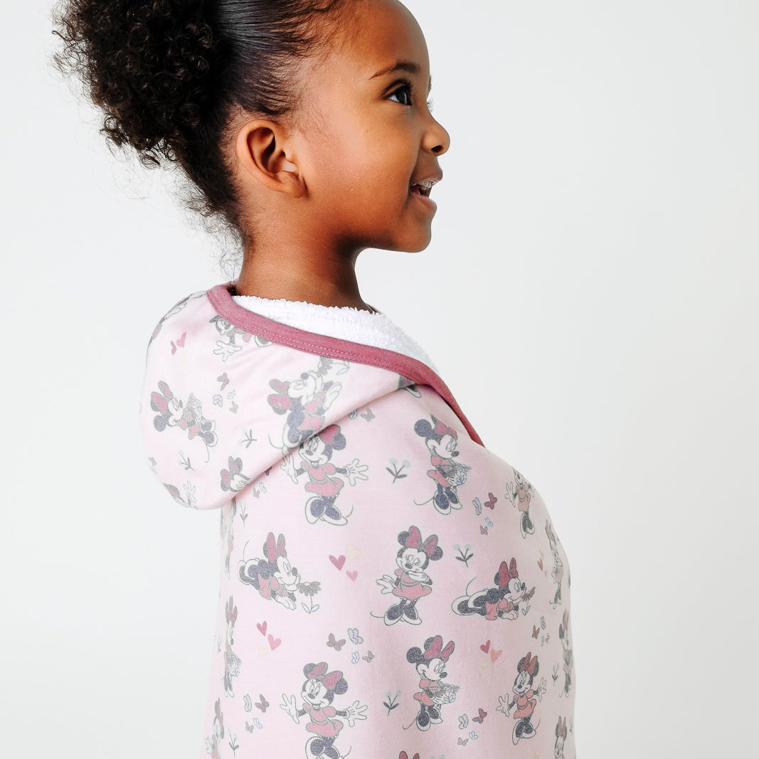 Premium Big Kid Hooded Towel - Minnie Mouse