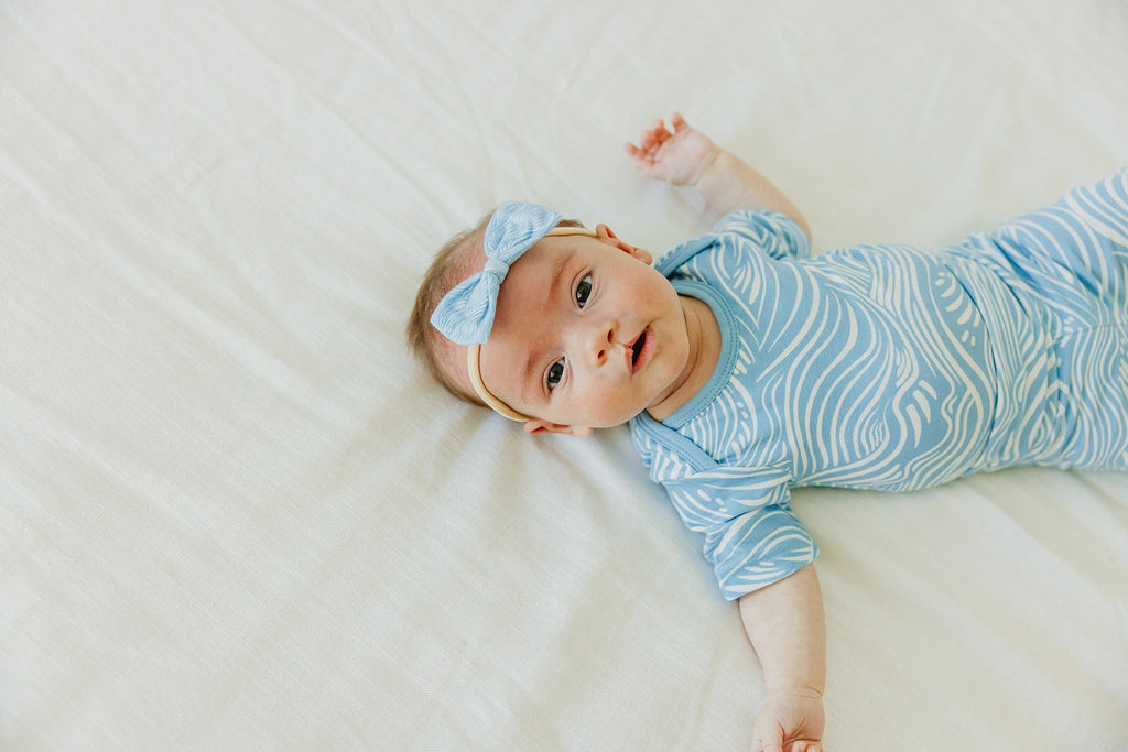Bowtie Baby Bow - Surf