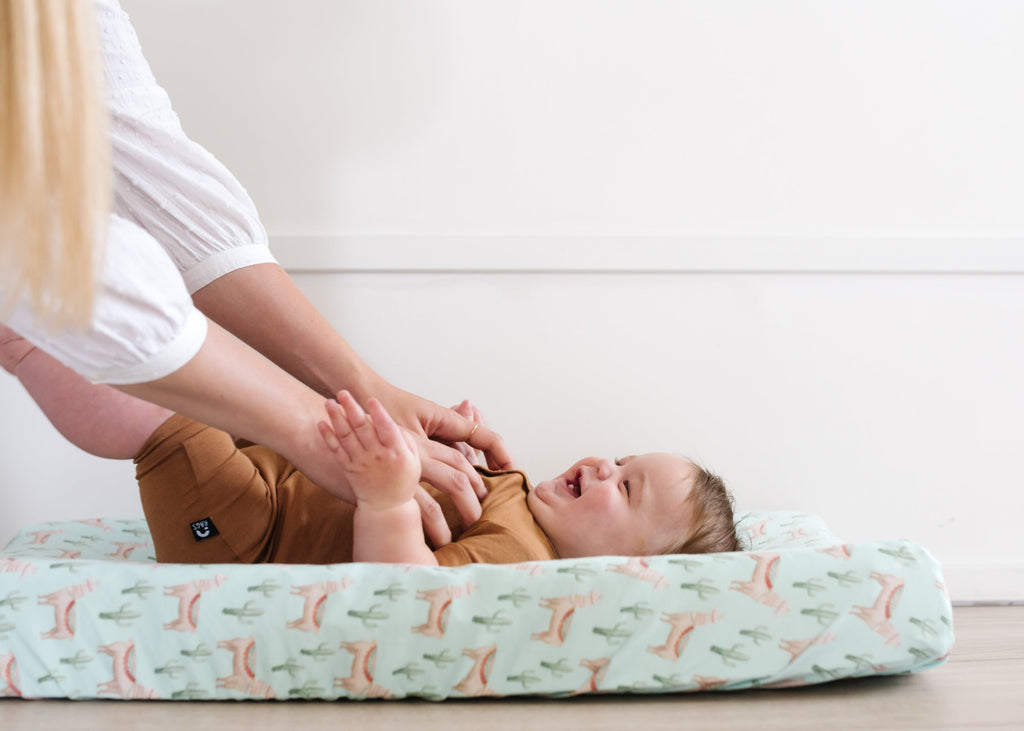 Premium Knit Diaper Changing Pad Cover - Cusco
