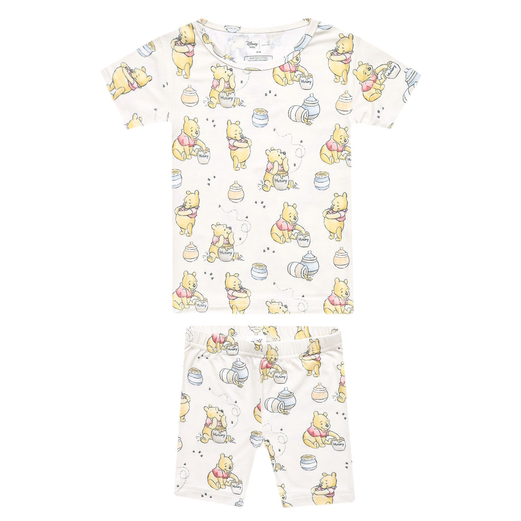 2pc Short Sleeve Pajama Set - Hunny