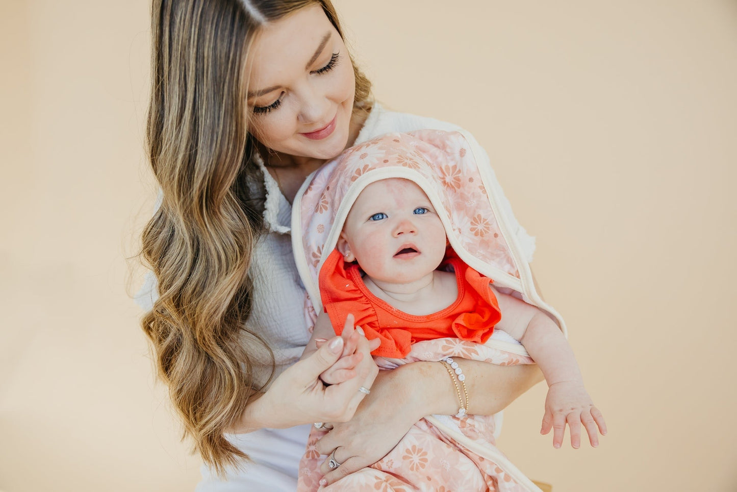 Premium Baby Knit Hooded Towel - Penny