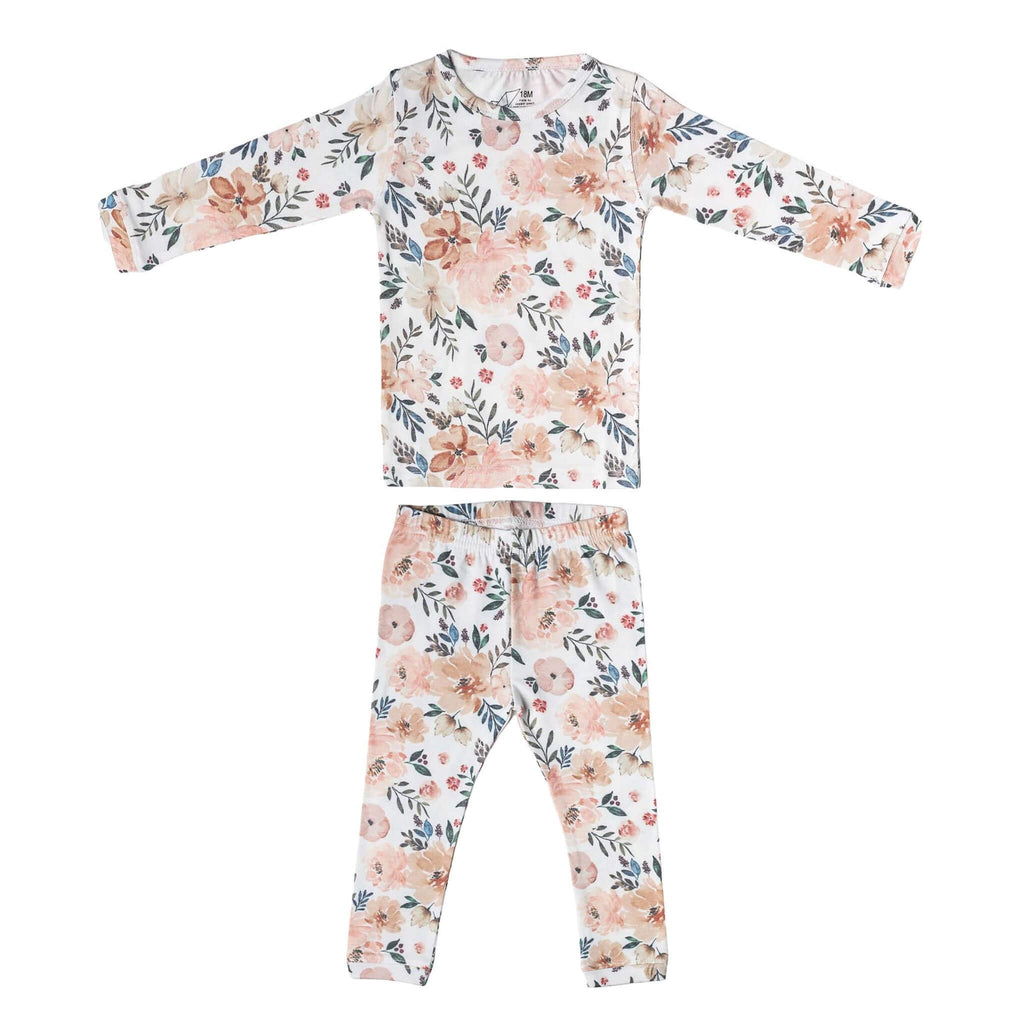 2pc Long Sleeve Pajama Set - Autumn