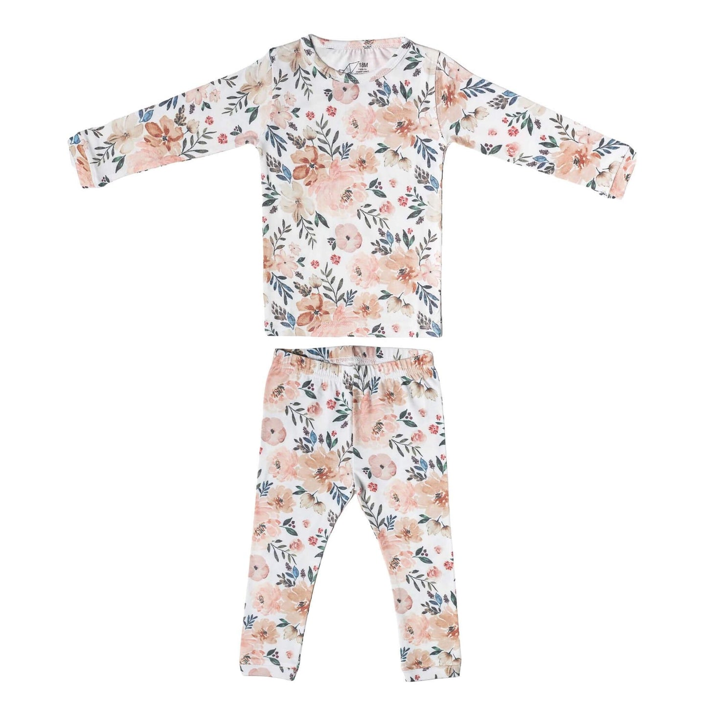 2pc Long Sleeve Pajama Set - Autumn