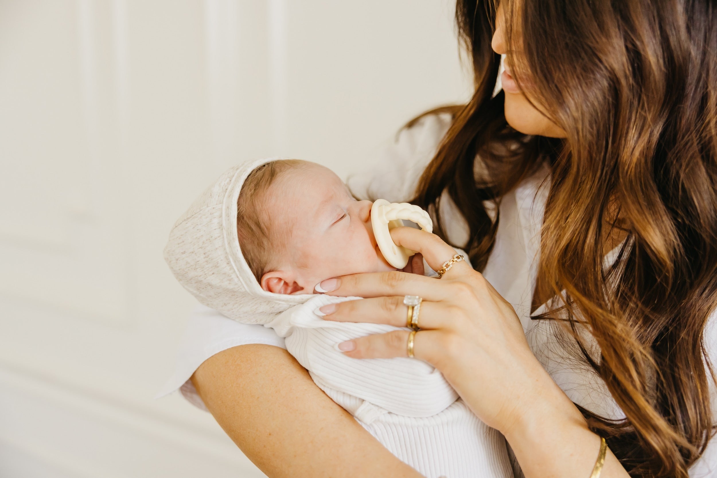 Baby Bonnet - Oat