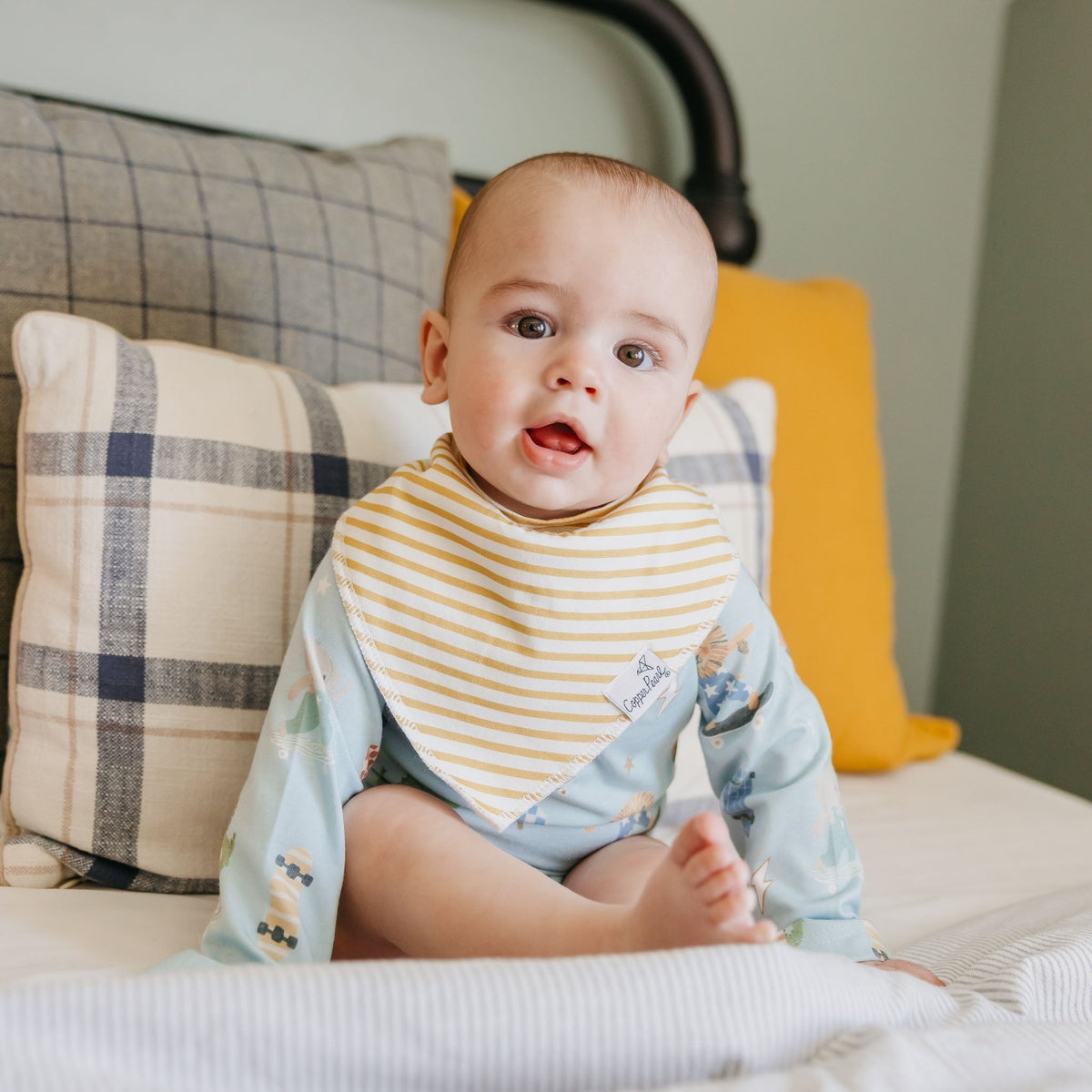 4 Pack Baby Bandana Bibs - Speedster
