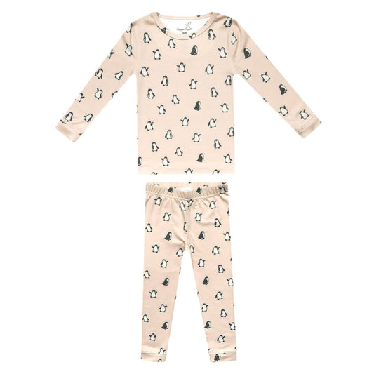 2pc Long Sleeve Pajama Set - Penguins