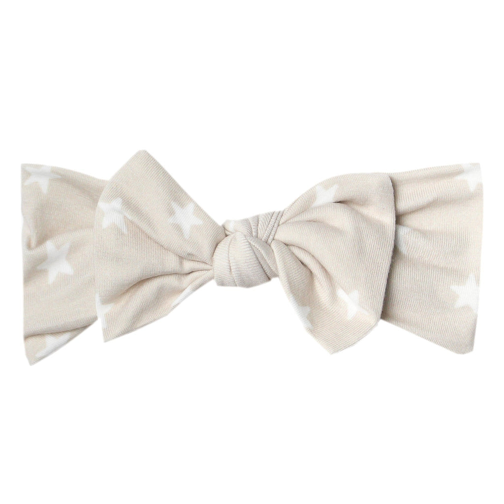Knit Headband Bow - Twinkle