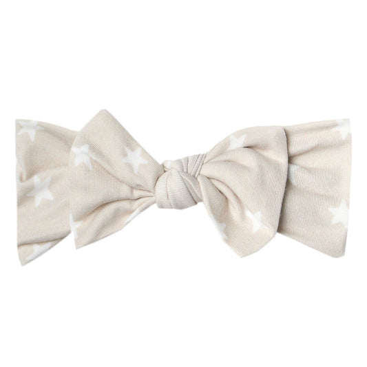 Knit Headband Bow - Twinkle