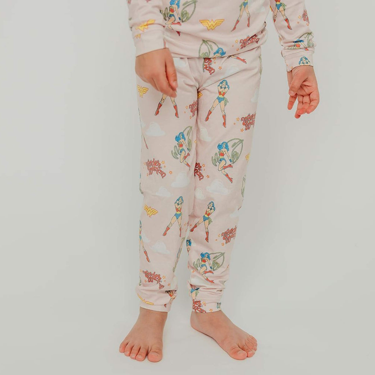 2pc Long Sleeve Pajama Set - Wonder Woman