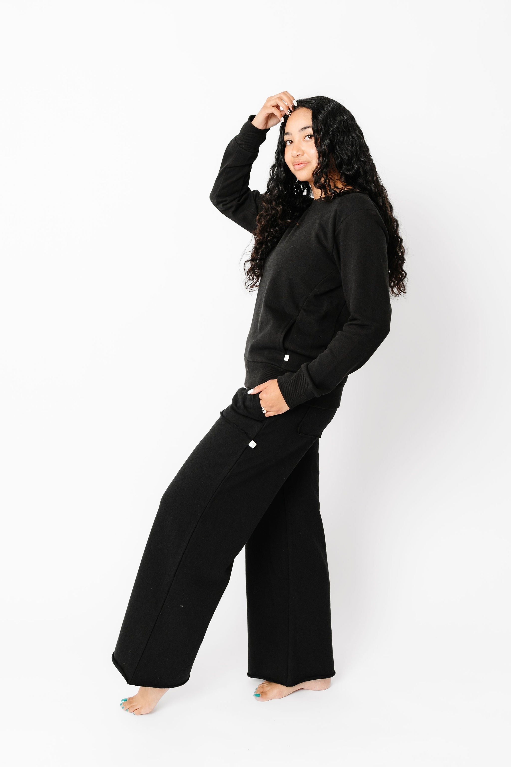 Women's Wide Leg Pant - Midnight
