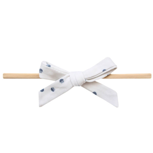 Ribbon Baby Bow - Haze