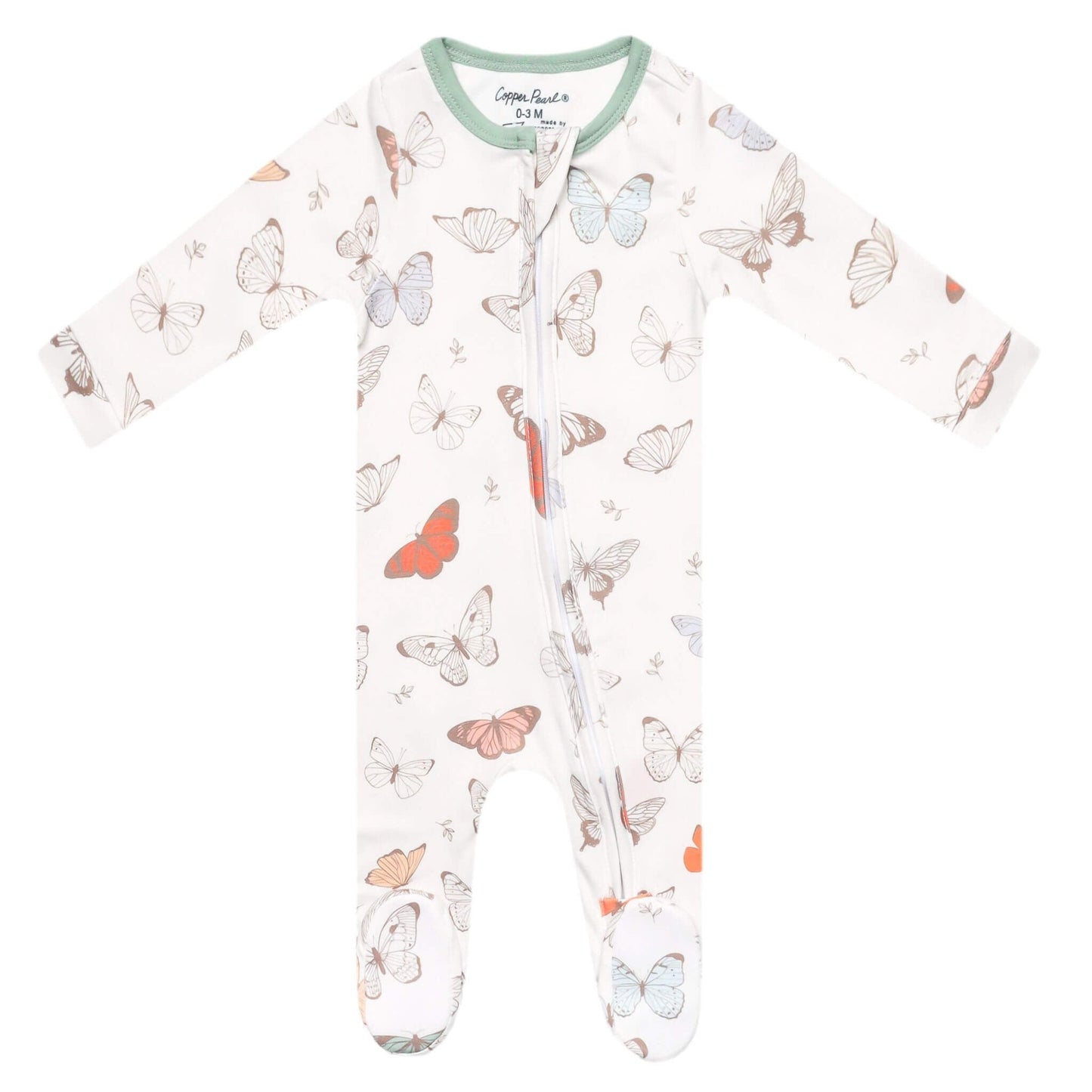 Zip-Up Footie Pajama - Luna