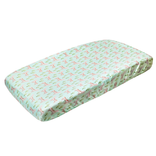 Premium Knit Diaper Changing Pad Cover - Cusco
