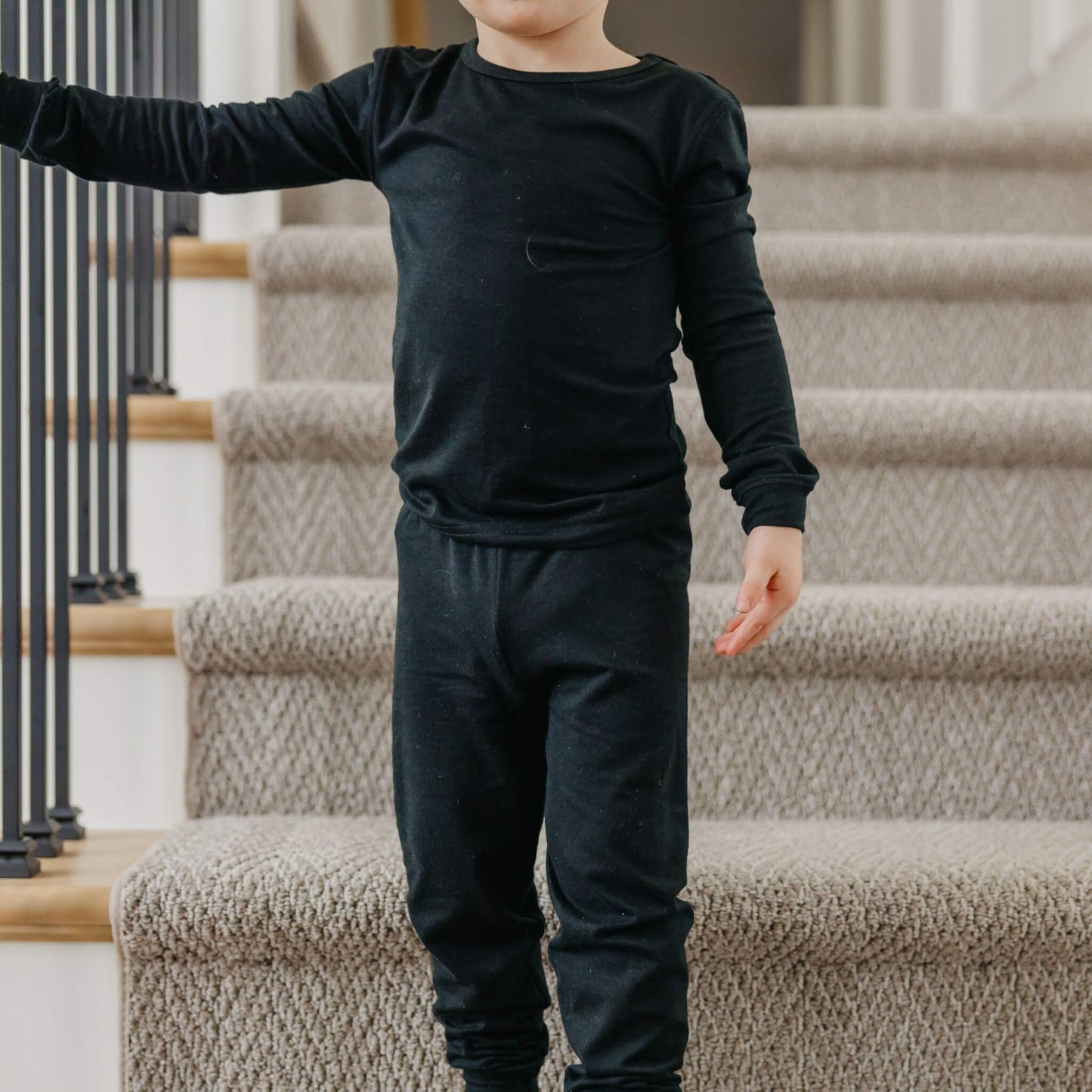 2pc Long Sleeve Pajama Set - Midnight