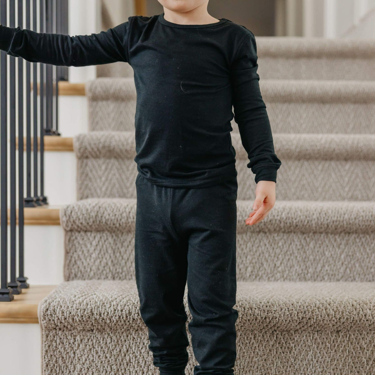 2pc Long Sleeve Pajama Set - Midnight