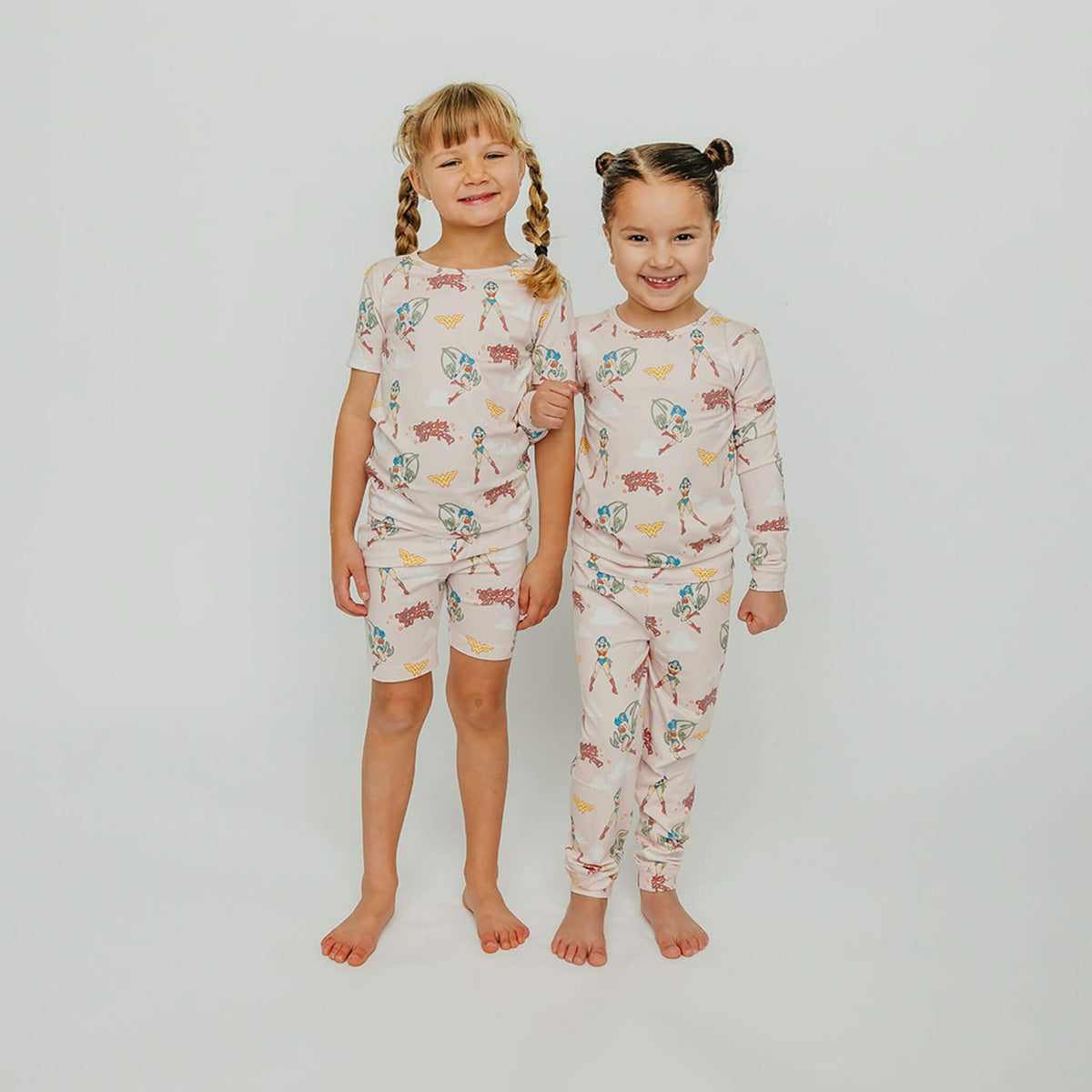2pc Short Sleeve Pajama Set - Wonder Woman