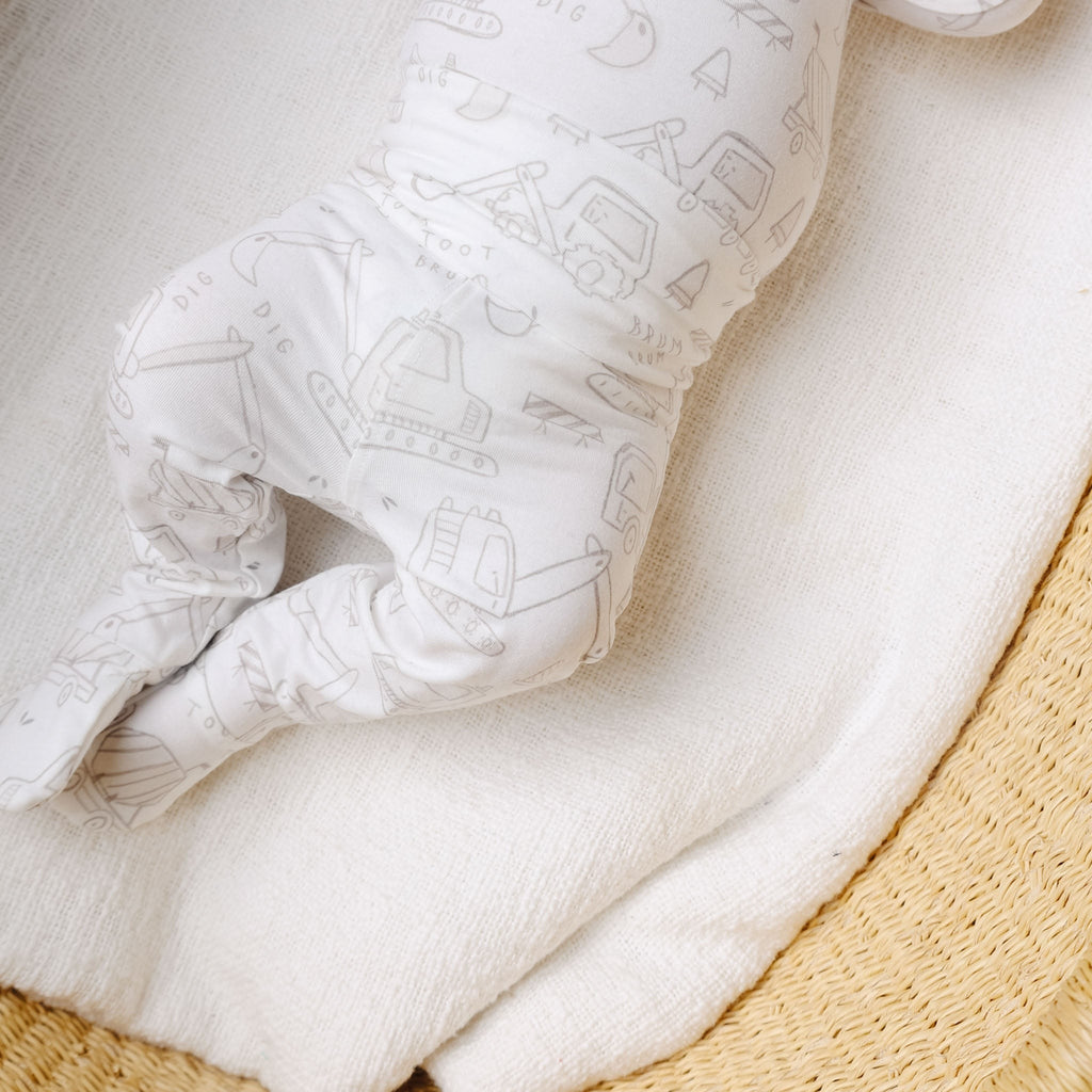 Footed Baby Pants - Gage