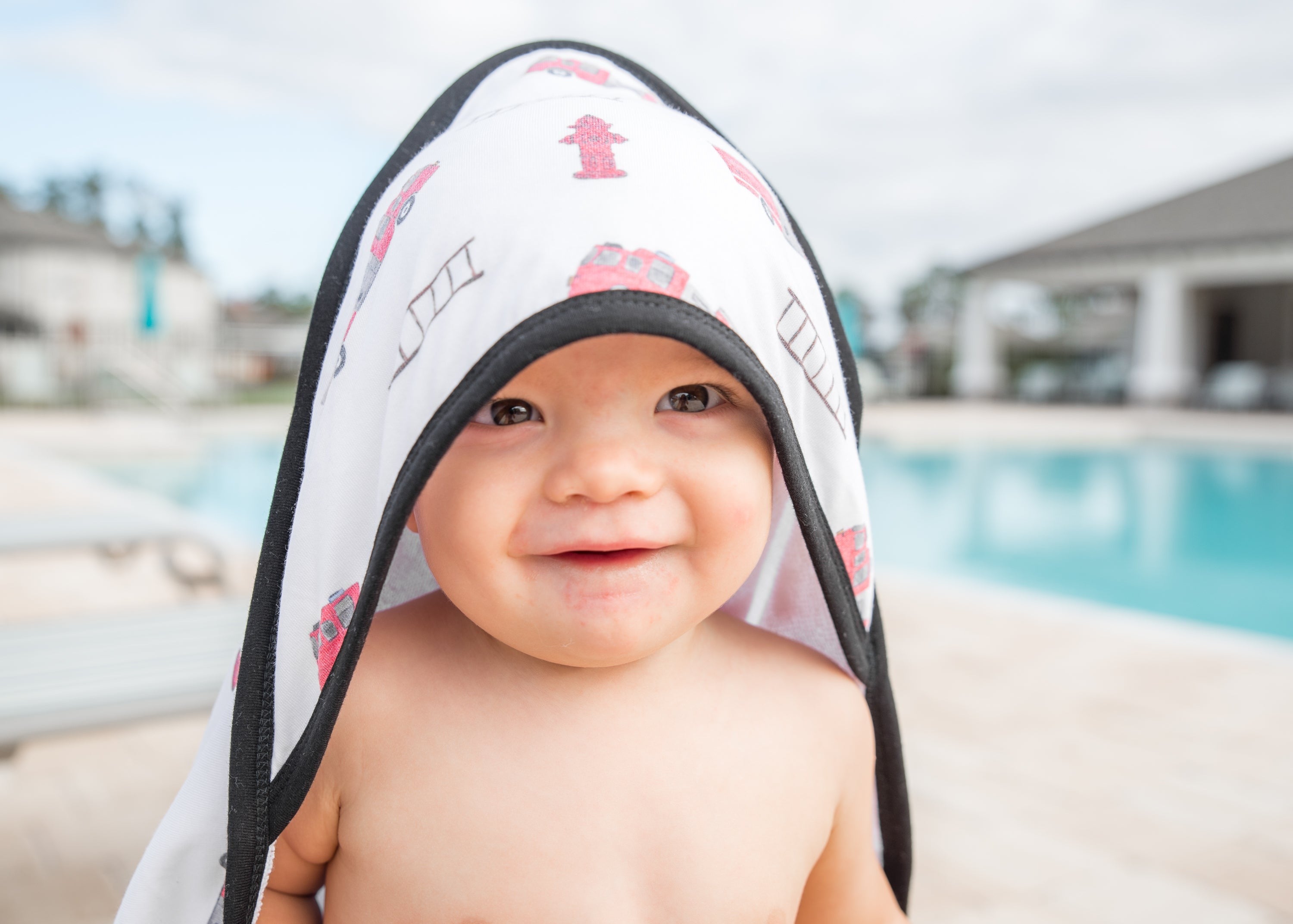 Premium Baby Knit Hooded Towel - Chief