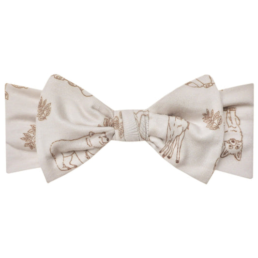 Knit Headband Bow - Dylan