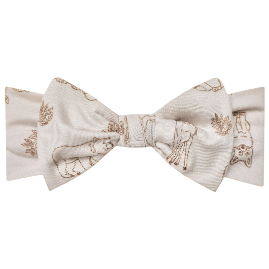 Knit Headband Bow - Dylan