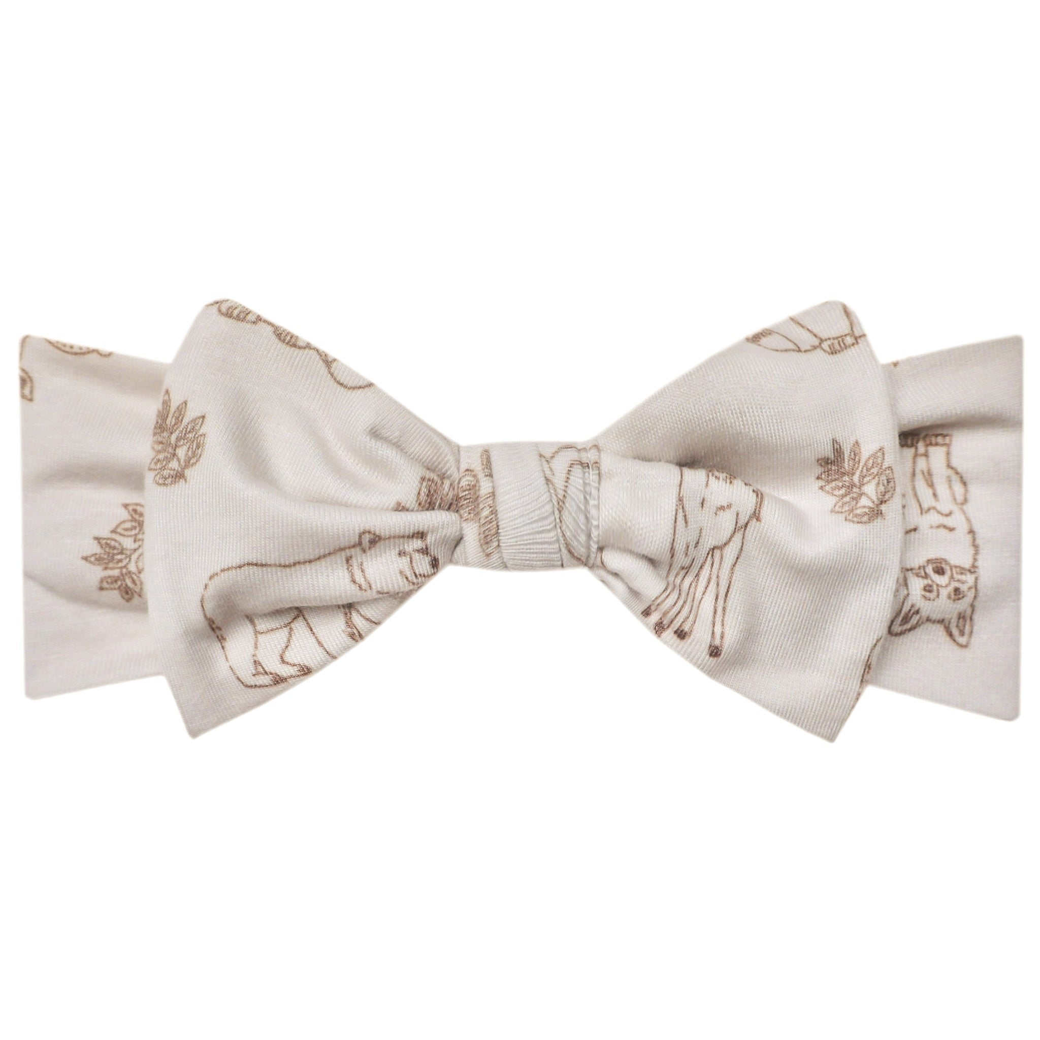 Knit Headband Bow - Dylan