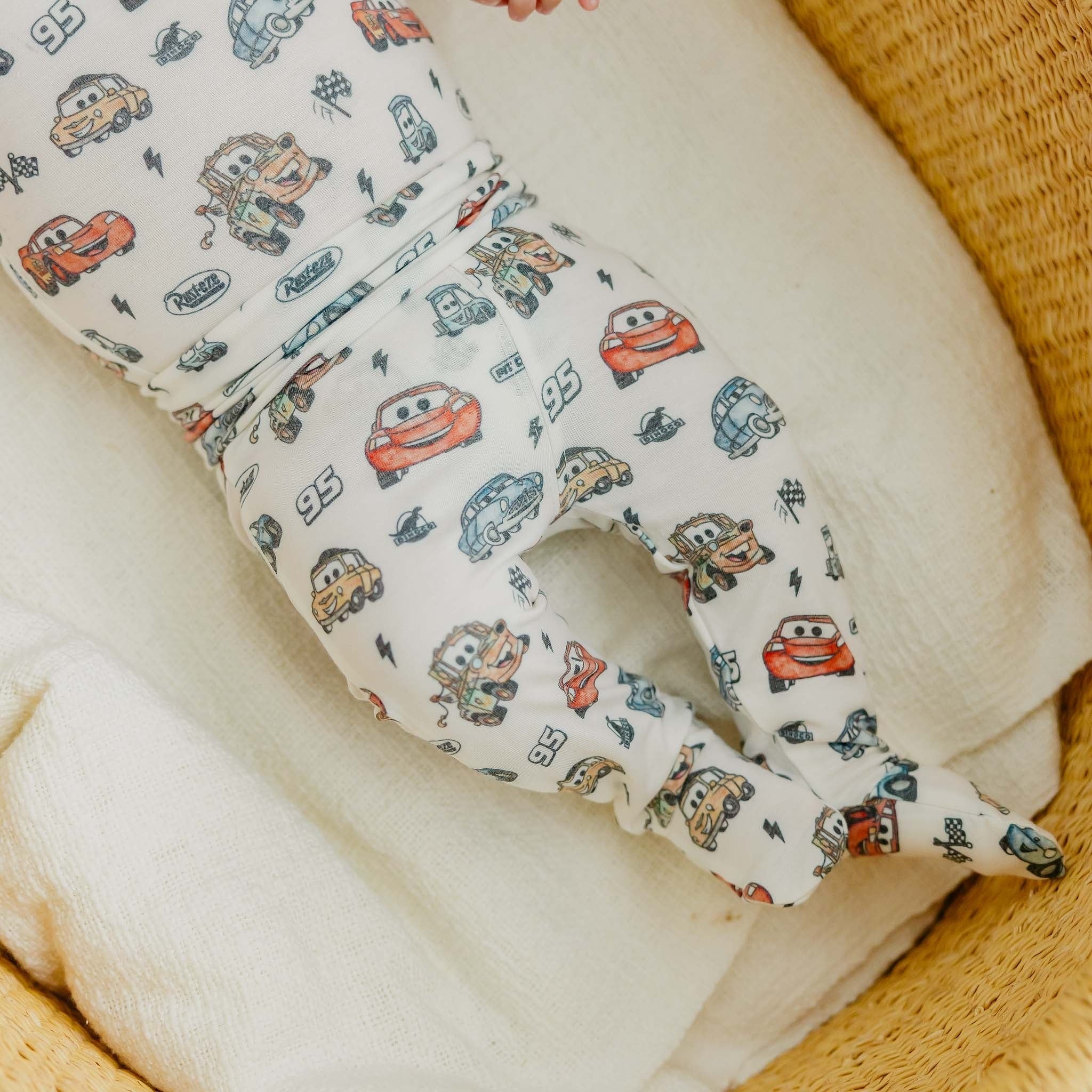 Footed Baby Pants - Disney Pixar Cars