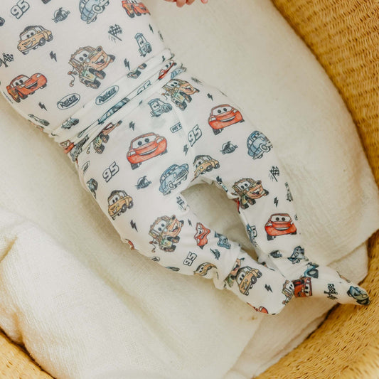 Footed Baby Pants - Disney Pixar Cars