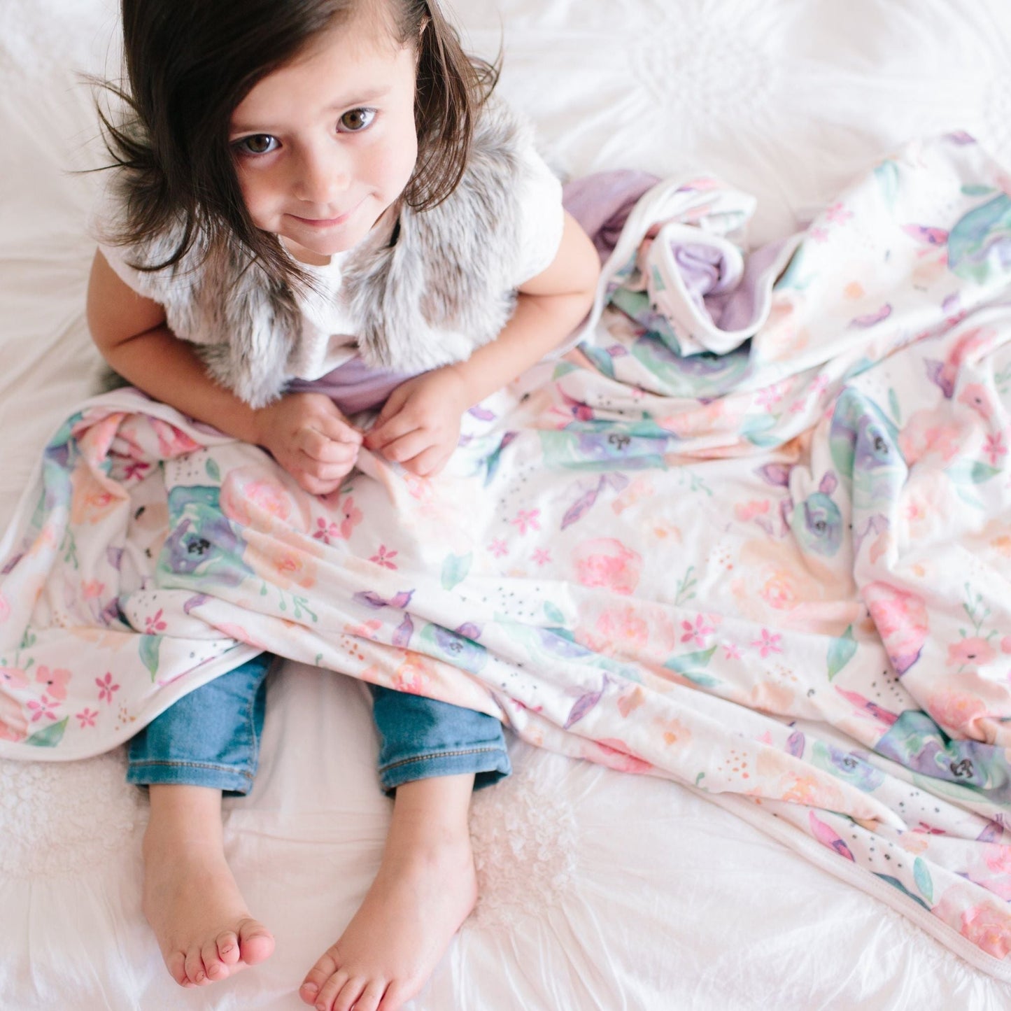 Three-Layer Quilt - Bloom
