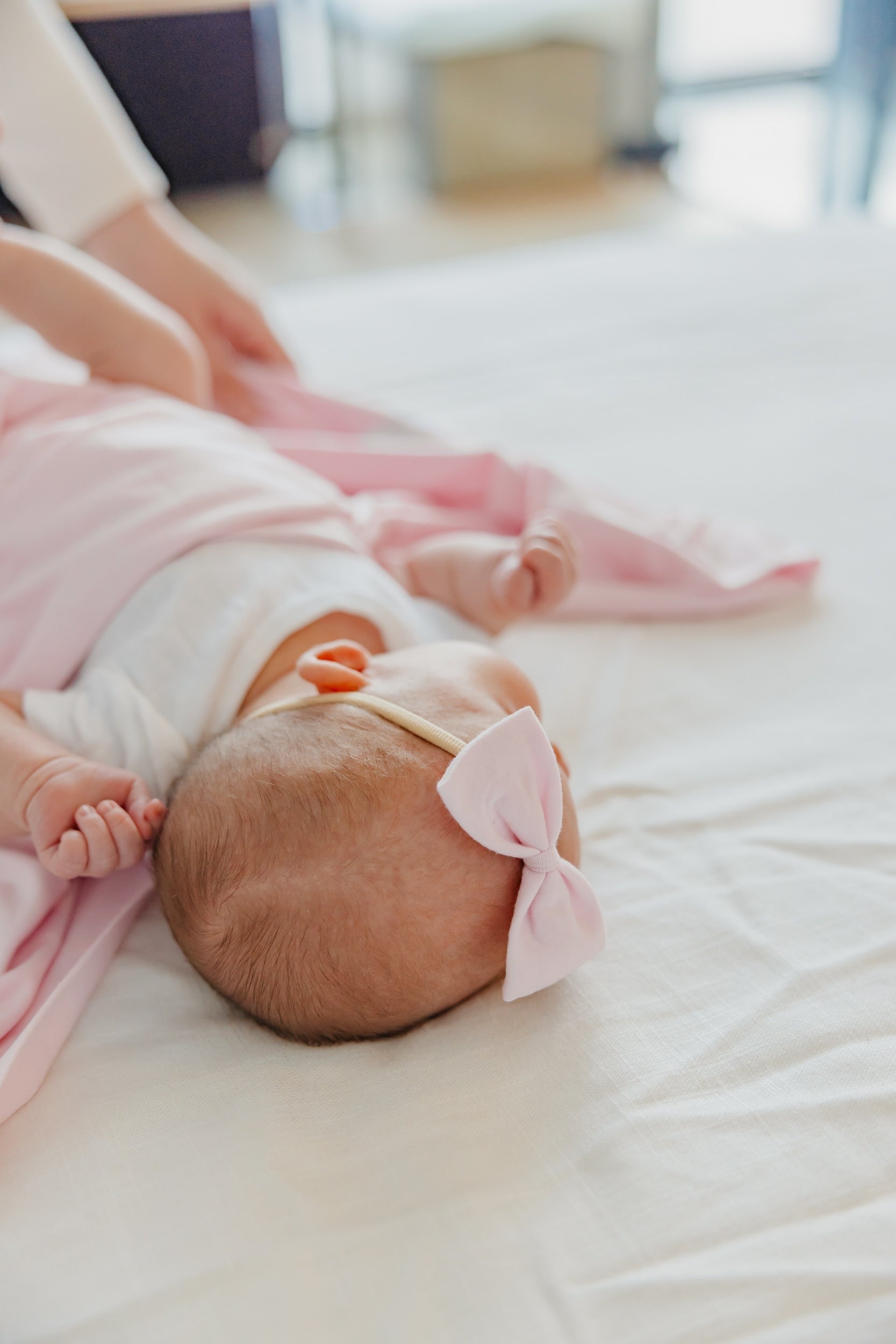 Bowtie Baby Bow - Blossom